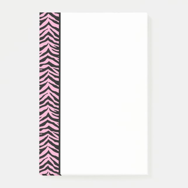 Zebra Print Post-it-Notes Post-it Klebezettel (Vorderseite)