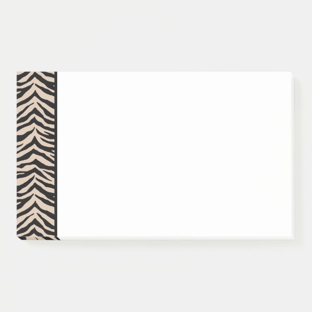 Zebra Print Post-it-Notes Post-it Klebezettel (Vorderseite)