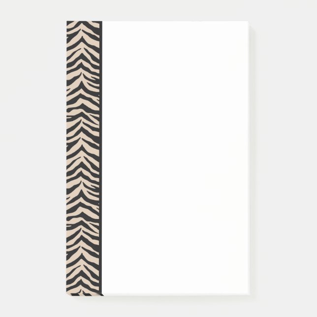 Zebra Print Post-it-Notes Post-it Klebezettel (Vorderseite)