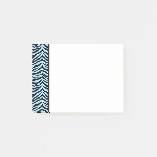 Zebra Print Post-it-Notes Post-it Klebezettel (Vorderseite)