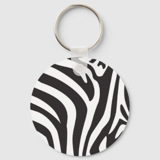 Zebra Print Schlüsselanhänger