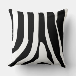 Zebra Print Stripes Muster Kissen