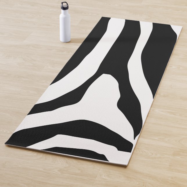 Zebra Print Stripes Muster Yogamatte (Beispiel)
