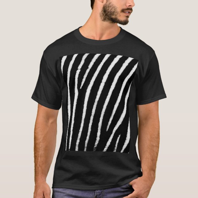 Zebra Print T-Shirt (Vorderseite)