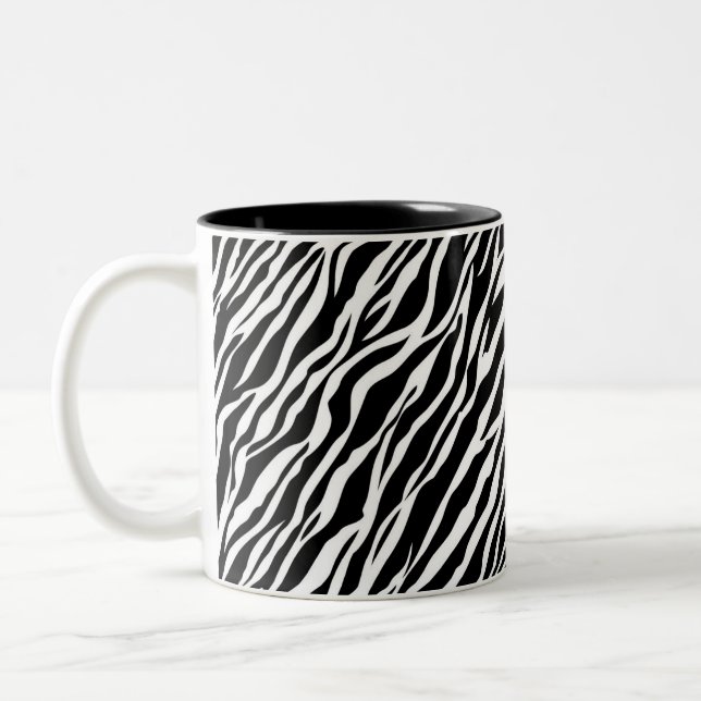 Zebra Print Tasse (Links)