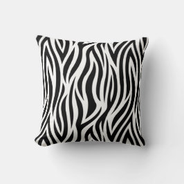 Zebra Print Throw Kissen
