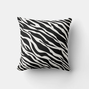 Zebra Print Throw Kissen