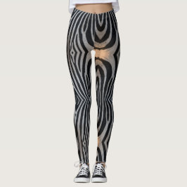 Zebra Print Women's Superior Quality Leggings