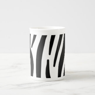 Zebra Prozellantasse