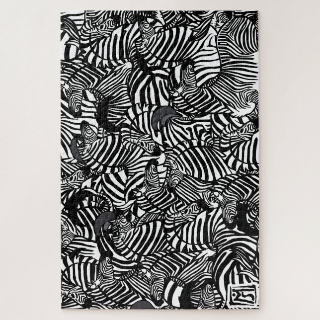 Zebra Puzzle (Vertikal)