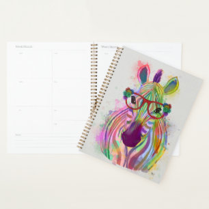 Zebra Rainbow Splash Planer