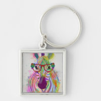 Zebra Rainbow Splash