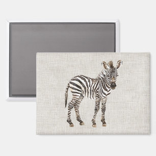 Zebra-Safari-Tier Magnet