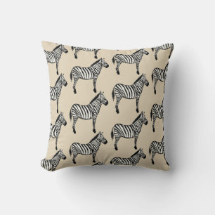 Zebra-Safari-Tier-Malerei Druck-Kissen Kissen