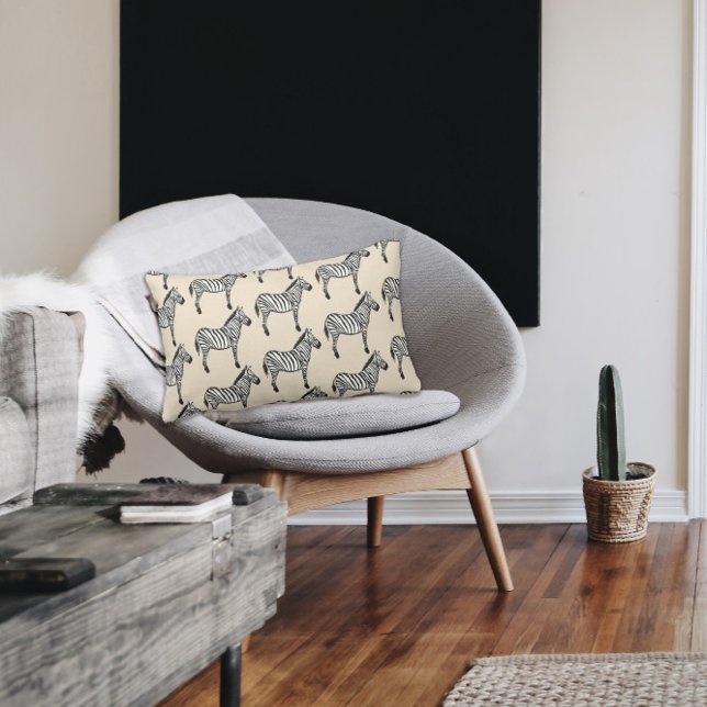 Zebra Safari Tierbilder drucken Lendenkissen (Von Creator hochgeladen)