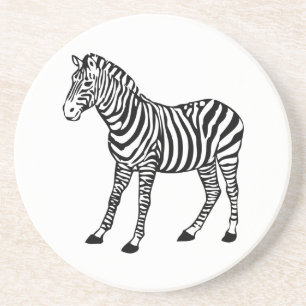 Zebra Sandstein Untersetzer