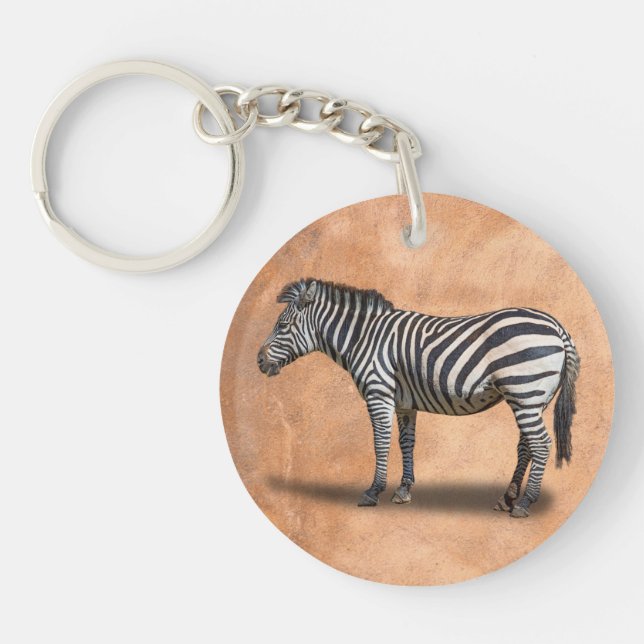 ZEBRA SCHLÜSSELANHÄNGER (Vorderseite)