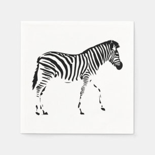 Zebra Serviette