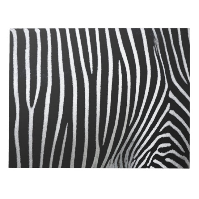 Zebra Skin Notizblock (Vorderseite)
