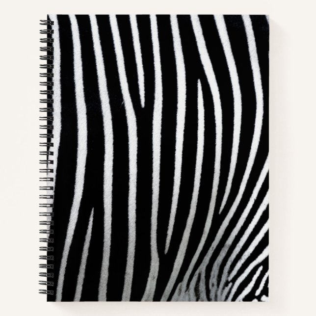 Zebra Skin Notizbuch (Vorderseite)