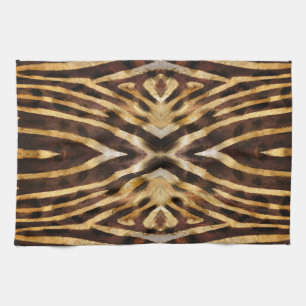 Zebra Skin Pattern Handtuch