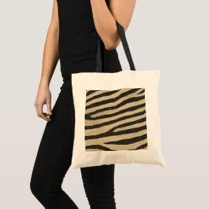 Zebra Skin Pattern Tragetasche