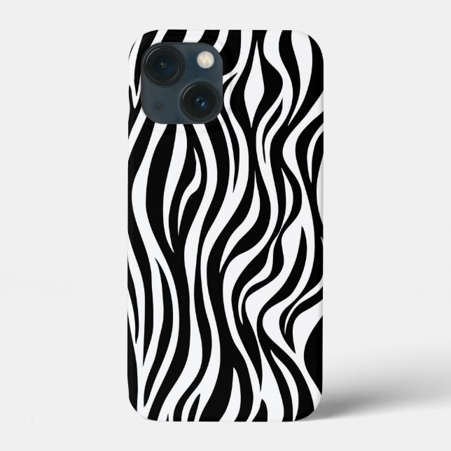 Zebra Skin Print Case-Mate iPhone Hülle (Rückseite)