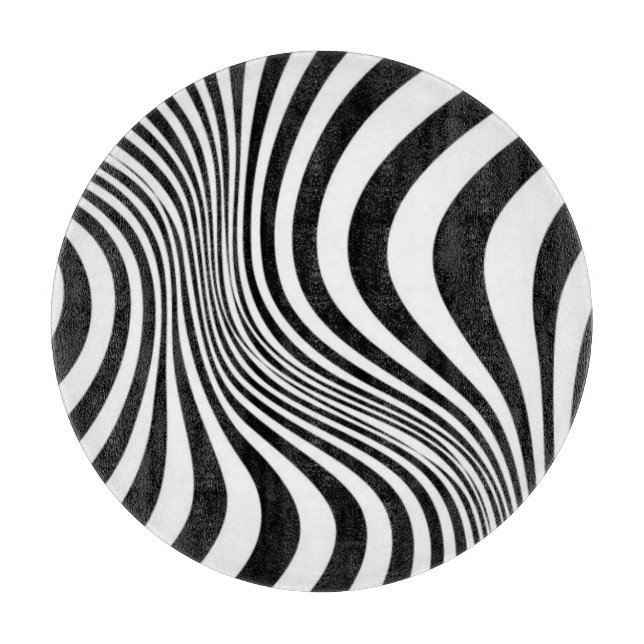 Zebra Skin Print Texture Pattern-88488 Schneidebrett (Vorderseite)