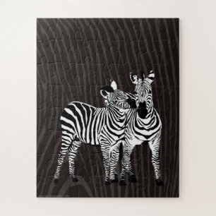Zebra Spiel Puzzle