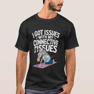 Zebra Starkes EDS-Bewusstsein Ehlers-Danlos-Syndro T-Shirt