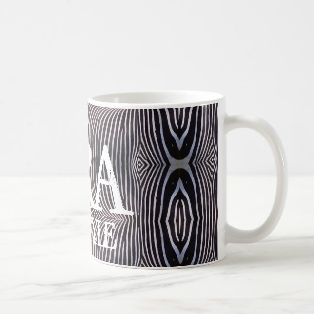 ZEBRA-Stil Tasse (Rechts)