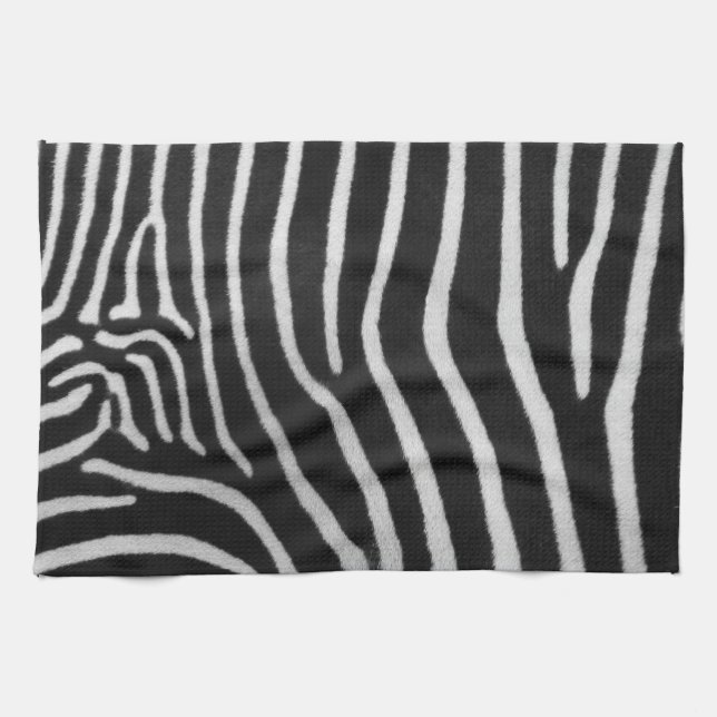 Zebra-Streifen-Muster-Geschirrtuch Küchentuch (Horizontal)
