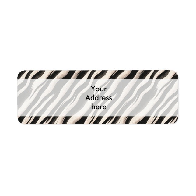 Zebra Streifen nahtlose Textur + Ihre Ideen (Vorne)