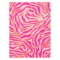 Zebra Streifen Rosa Orange Wild Animal Print