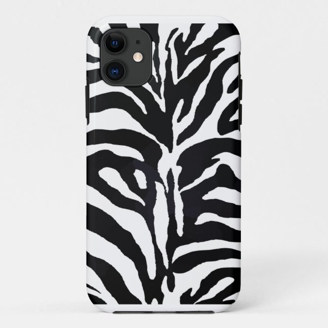 Zebra-Strip-iPhone-Gehäuse Case-Mate iPhone Hülle (Rückseite)