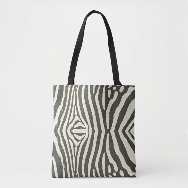 Zebra Stripe Animal Print Muster (Vorderseite)