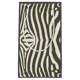 Zebra Stripe Animal Print Muster Kleine Geschenktüte