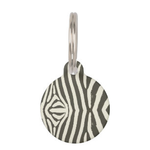 Zebra Stripe Animal Print Muster Tiernamensmarke