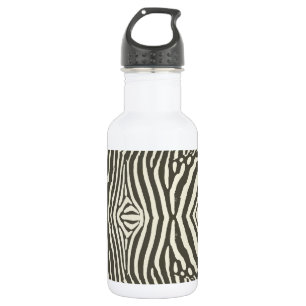 Zebra Stripe Animal Print Muster Trinkflasche