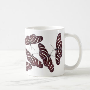 Zebra Stripe Butterflies Kaffeetasse