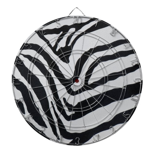 Zebra stripe pattern dartscheibe (vorne)