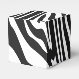ZEBRA STRIPE PATTERN GESCHENKSCHACHTEL