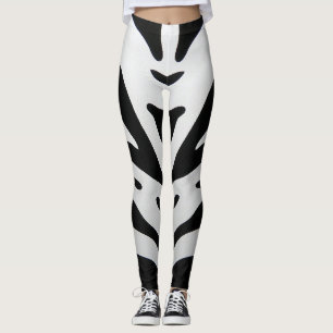 ZEBRA STRIPES ABSTRAKT LEGGINGS