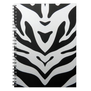 ZEBRA STRIPES ABSTRAKT NOTIZBLOCK