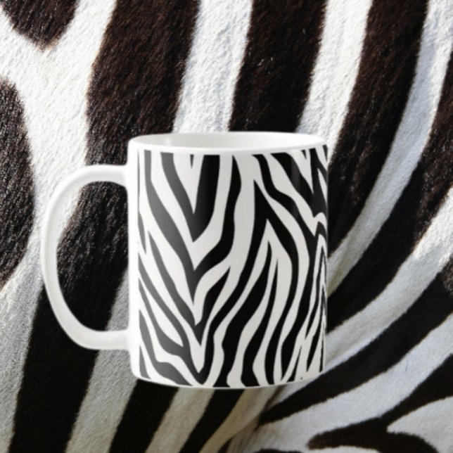 Zebra Stripes Kaffeetasse (Von Creator hochgeladen)