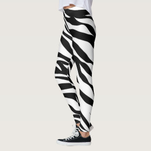 Zebra Stripes Leggings