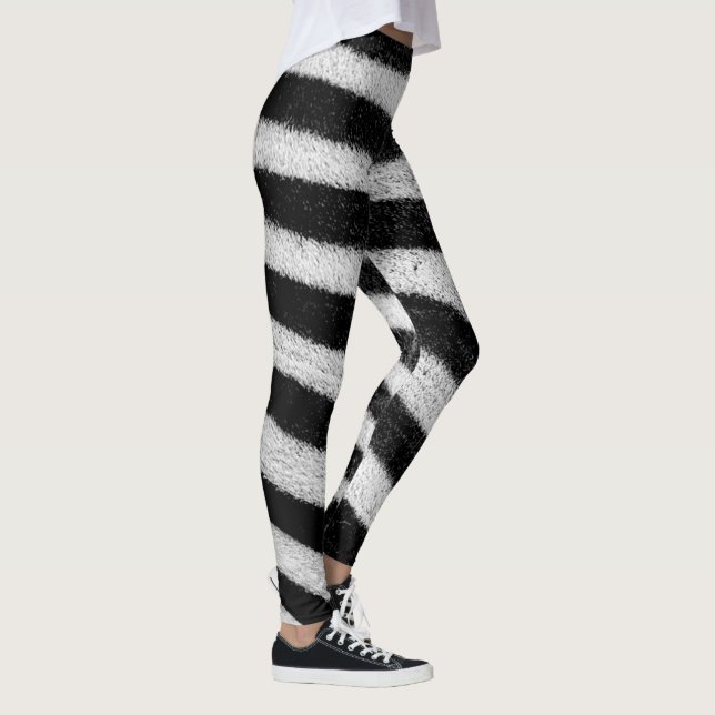 Zebra Stripes Leggings (Rechts)