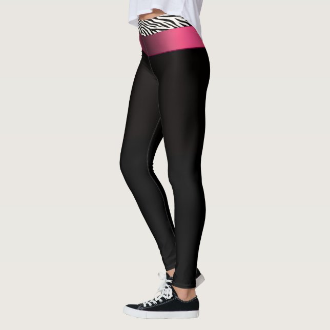 Zebra Stripes Leggings (Links)
