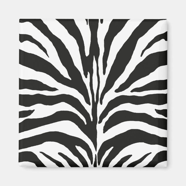 Zebra Stripes Magnet (Vorne)