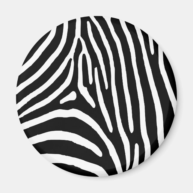 Zebra Stripes Magnet (Vorne)